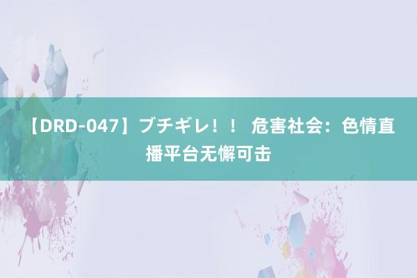 【DRD-047】ブチギレ！！ 危害社会：色情直播平台无懈可击