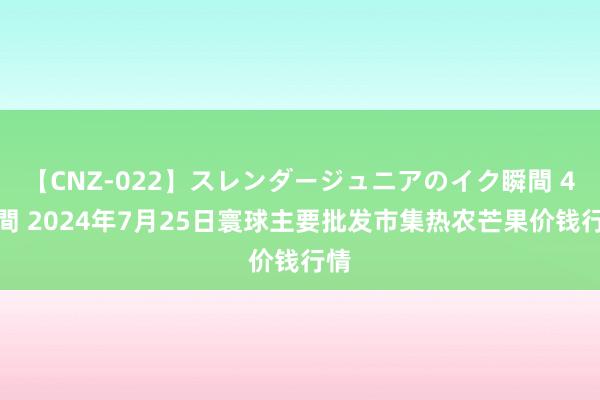 【CNZ-022】スレンダージュニアのイク瞬間 4時間 2024年7月25日寰球主要批发市集热农芒果价钱行情