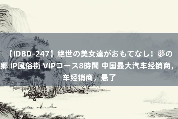 【IDBD-247】絶世の美女達がおもてなし！夢の桃源郷 IP風俗街 VIPコース8時間 中国最大汽车经销商，悬了