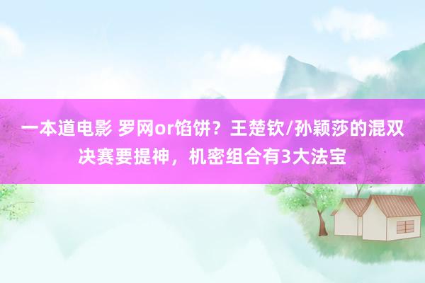 一本道电影 罗网or馅饼？王楚钦/孙颖莎的混双决赛要提神，机密组合有3大法宝