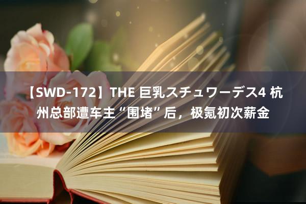 【SWD-172】THE 巨乳スチュワーデス4 杭州总部遭车主“围堵”后，极氪初次薪金