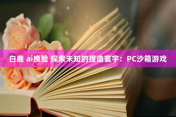 白鹿 ai换脸 探索未知的捏造寰宇：PC沙箱游戏